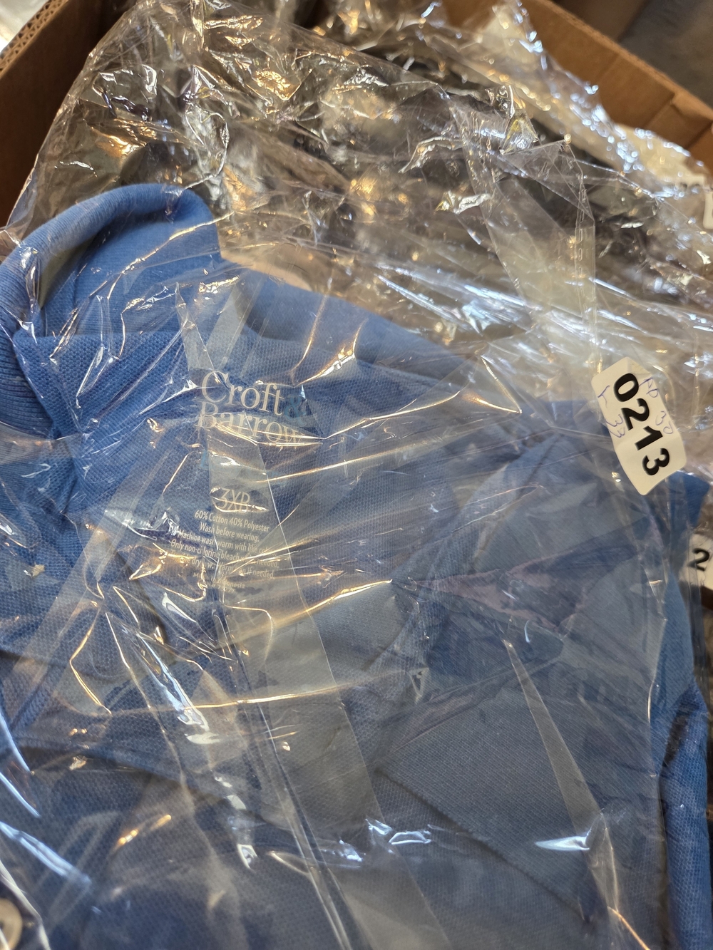 croft & barrow Royal Blue Polo Shirt